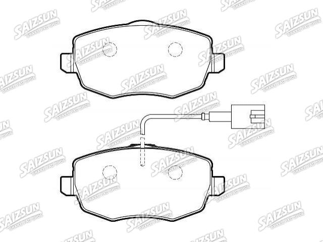 Pastillas de freno Brake Pad Set:77364331