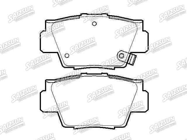 Pastillas de freno Brake Pad Set:43022-SL0-E50