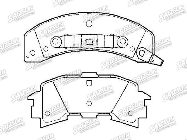 Pastillas de freno Brake Pad Set:12300238