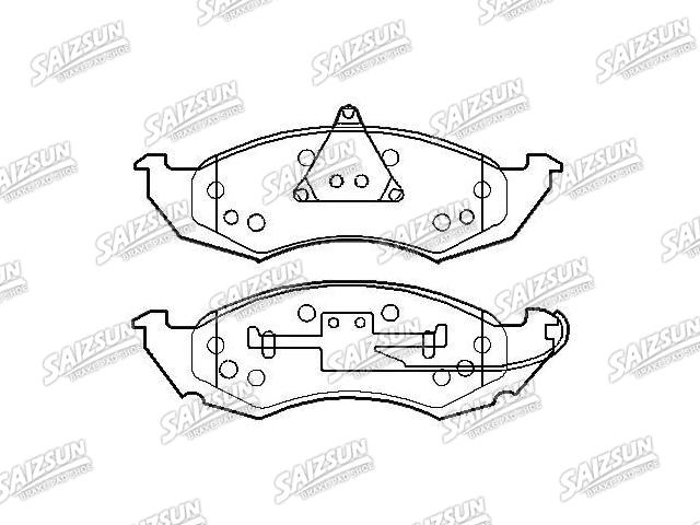 Pastillas de freno Brake Pad Set:E9SZ2201A