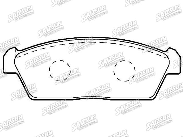 Pastillas de freno Brake Pad Set:1A60-33-280A