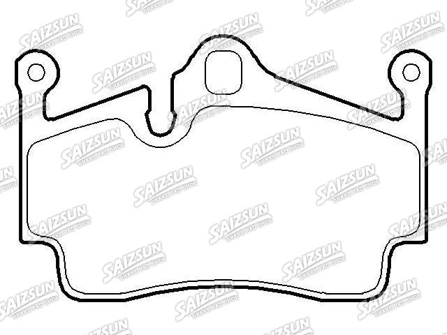 Pastillas de freno Brake Pad Set:987 352 939 01
