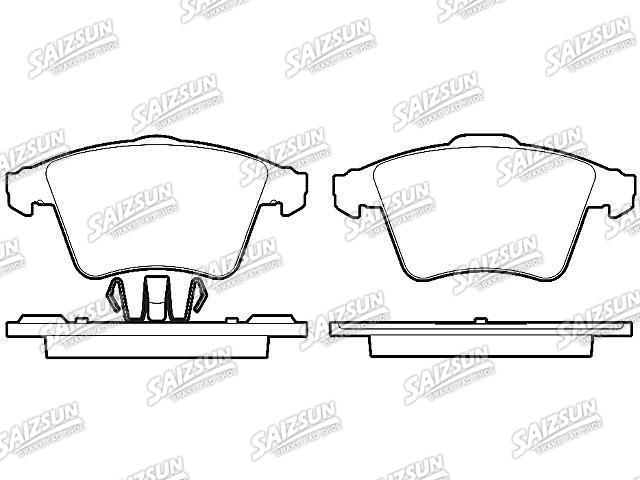Pastillas de freno Brake Pad Set:7H0 698 151 C