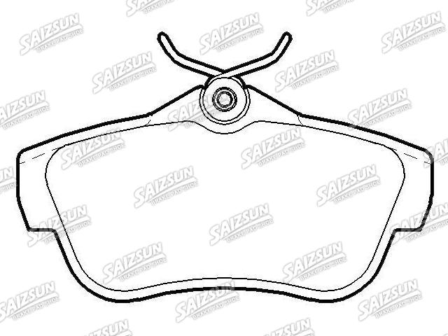 Pastillas de freno Brake Pad Set:4253.67