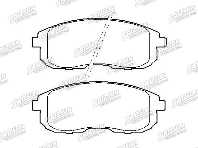 Pastillas de freno Brake Pad Set:55810-80J51
