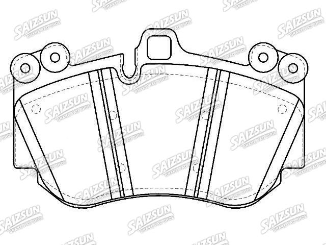 Pastillas de freno Brake Pad Set:955 351 939 50