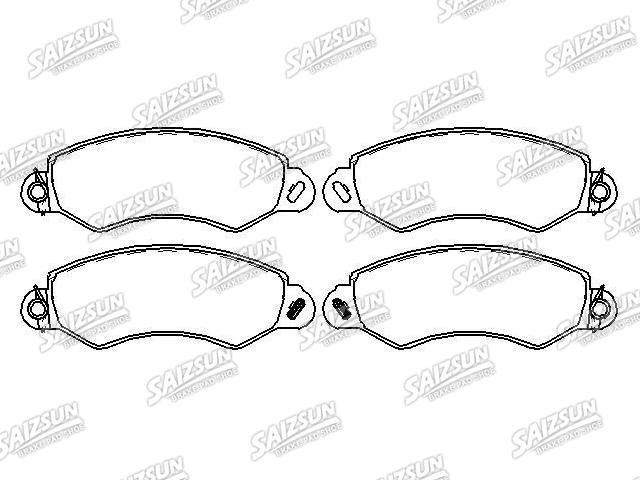 Pastillas de freno Brake Pad Set:545990001