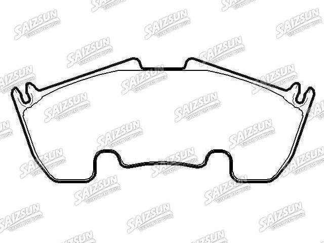 Pastillas de freno Brake Pad Set:004 420 98 20