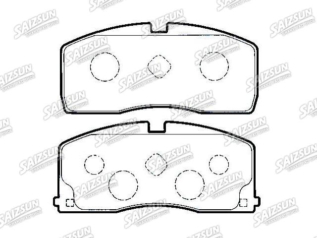 Pastillas de freno Brake Pad Set:04491-87720
