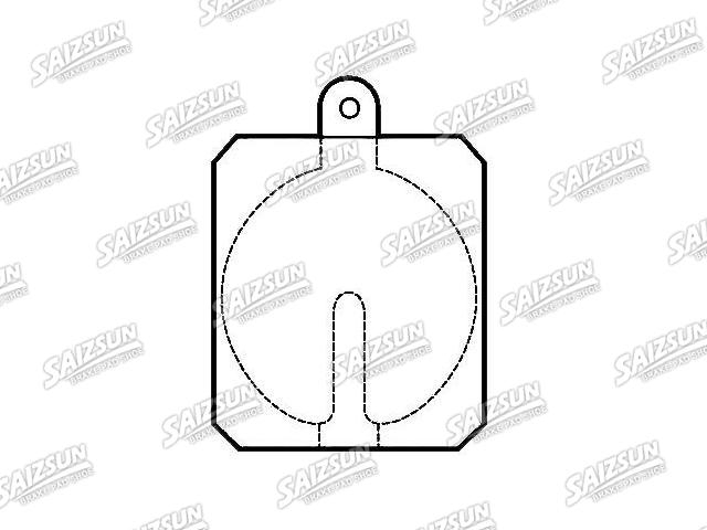 Pastillas de freno Brake Pad Set:GBP254