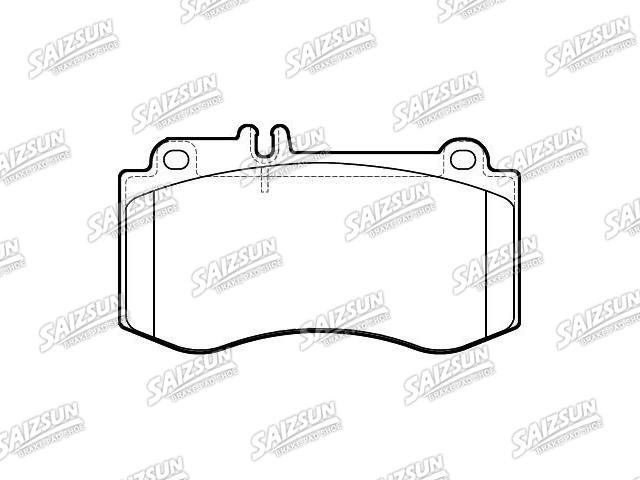Pastillas de freno Brake Pad Set:005 420 77 20