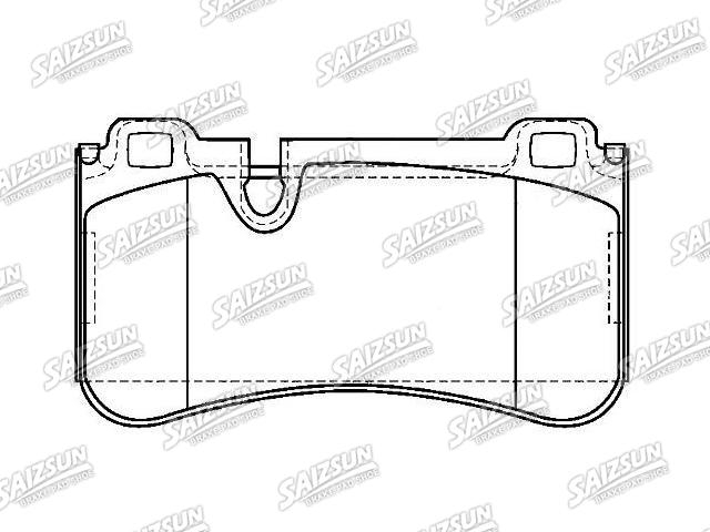 Pastillas de freno Brake Pad Set:005 420 22 20