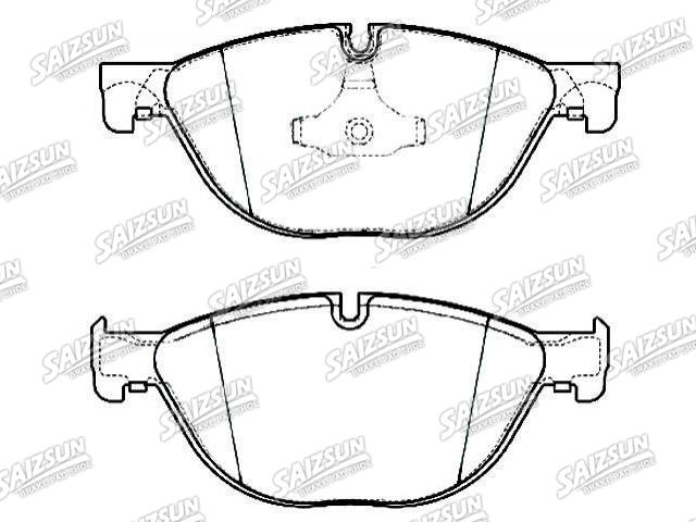 Pastillas de freno Brake Pad Set:34 11 6 775 322