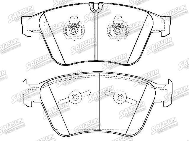 Pastillas de freno Brake Pad Set:164 420 09 20