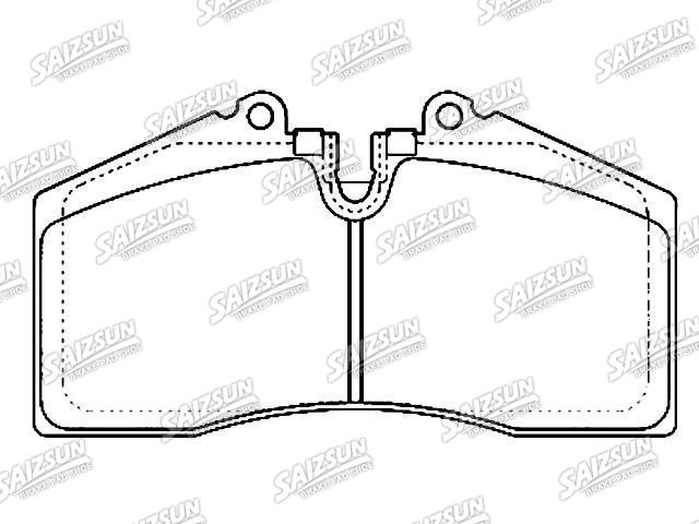Pastillas de freno Brake Pad Set:8A0 698 151 E