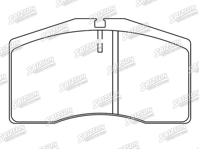Pastillas de freno Brake Pad Set:8A0 698 151 G