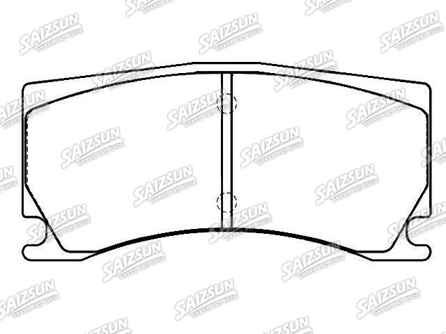 Pastillas de freno Brake Pad Set:C2P15994