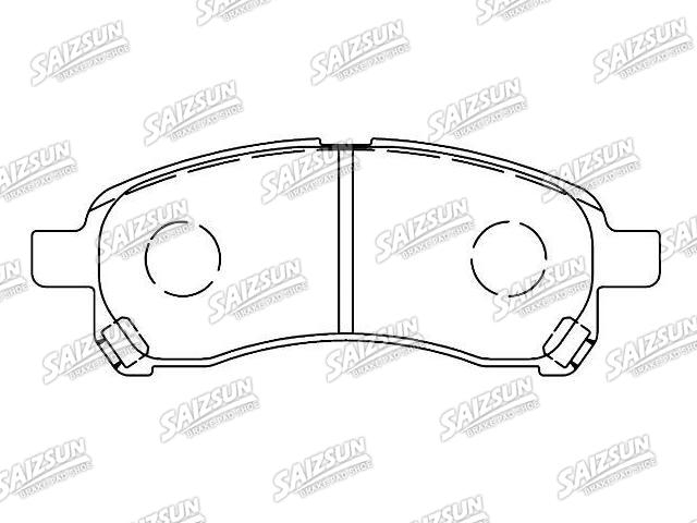 Pastillas de freno Brake Pad Set:MR449127