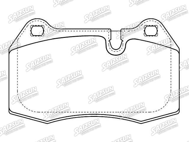 Pastillas de freno Brake Pad Set:70000961