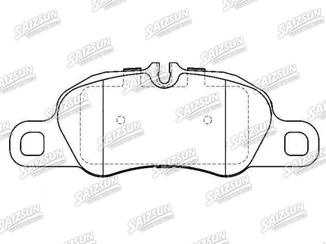 Pastillas de freno Brake Pad Set:997 351 938 03
