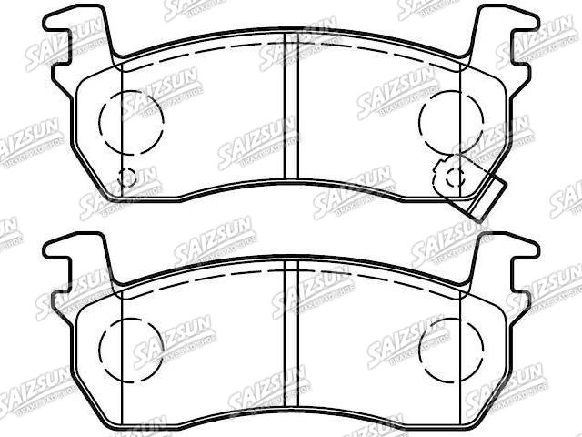 Pastillas de freno Brake Pad Set:AY040-NS019