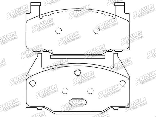 Pastillas de freno Brake Pad Set:D139-7071