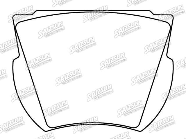 Pastillas de freno Brake Pad Set:D25-709