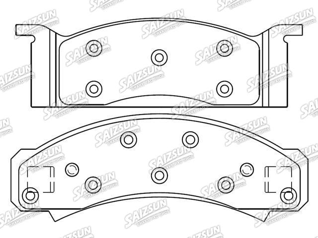 Pastillas de freno Brake Pad Set:D34-776A