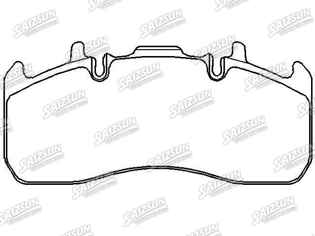 Pastillas de freno Brake Pad Set:2 056 871 2
