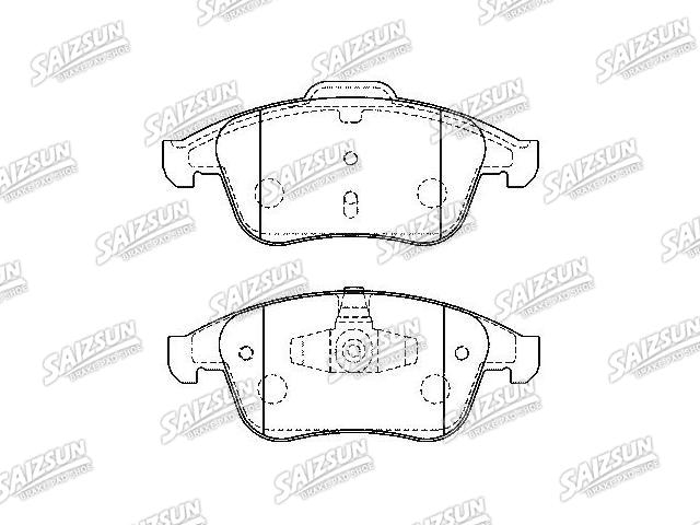 Pastillas de freno Brake Pad Set:41 06 000 11R