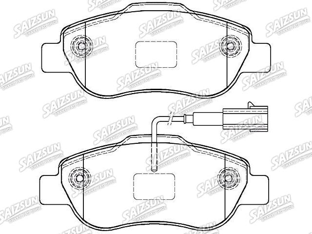 Pastillas de freno Brake Pad Set:9S51-2K021-AA