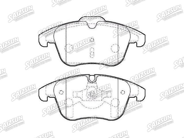 Pastillas de freno Brake Pad Set:4254.24