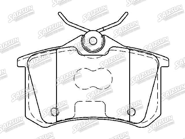 Pastillas de freno Brake Pad Set:4254.20