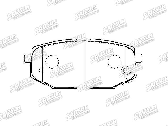 Pastillas de freno Brake Pad Set:58302-3BA12