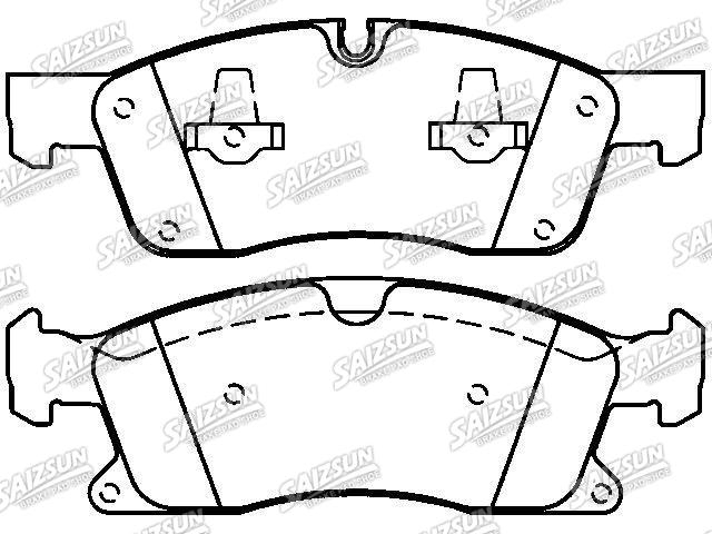 Pastillas de freno Brake Pad Set:007 420 81 20