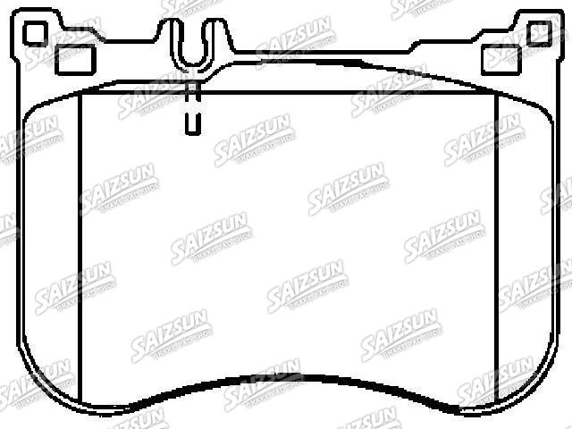 Pastillas de freno Brake Pad Set:006 420 50 20