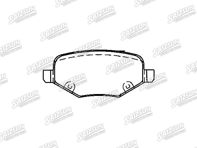 Pastillas de freno Brake Pad Set:68192-439AA