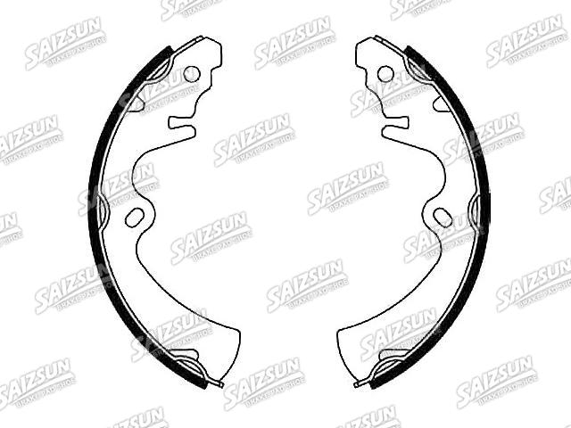 Zapata de freno Brake Shoe Set:BB62-26-310