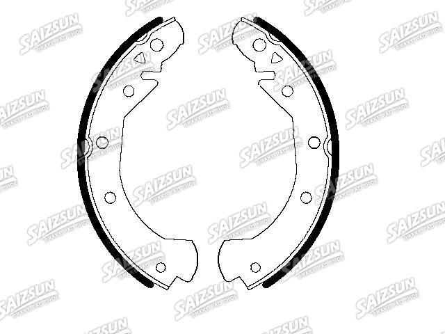 Zapata de freno Brake Shoe Set:12321420