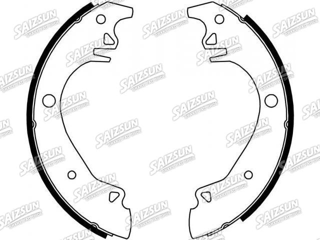 Zapata de freno Brake Shoe Set:4238.86