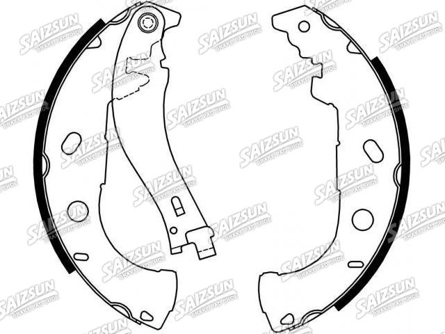 Zapata de freno Brake Shoe Set:77362284