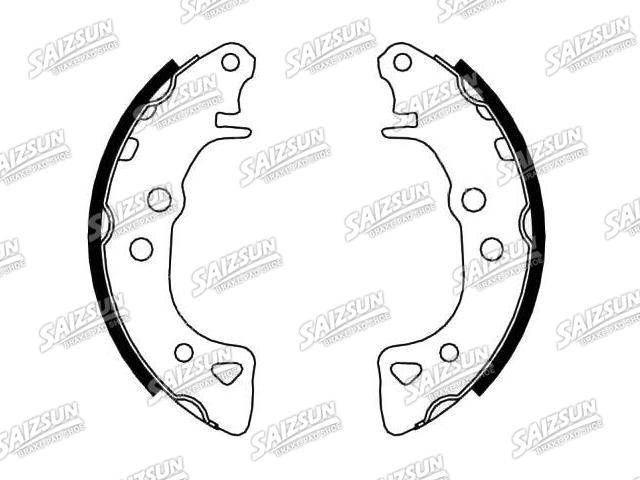 Zapata de freno Brake Shoe Set:95654079
