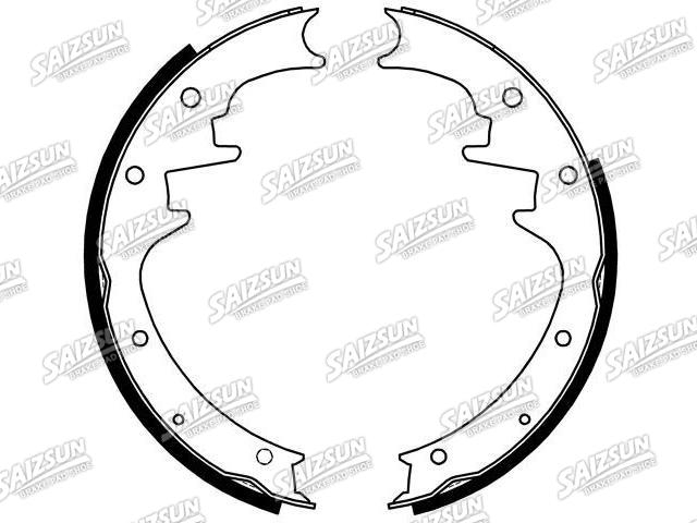 Zapata de freno Brake Shoe Set:4796310