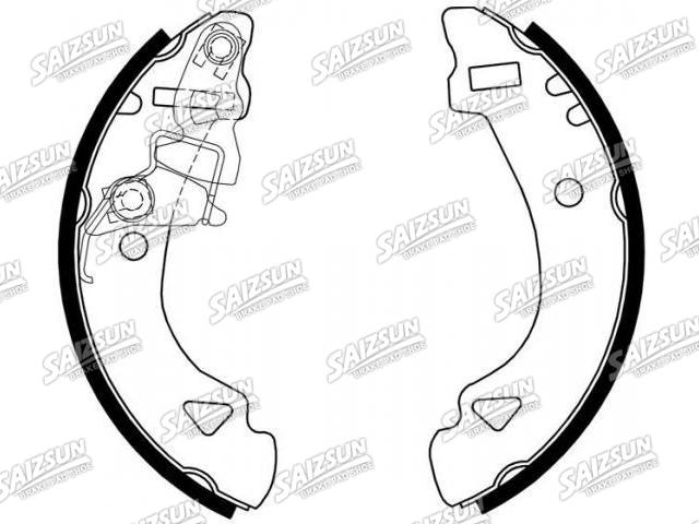 Zapata de freno Brake Shoe Set:9945371