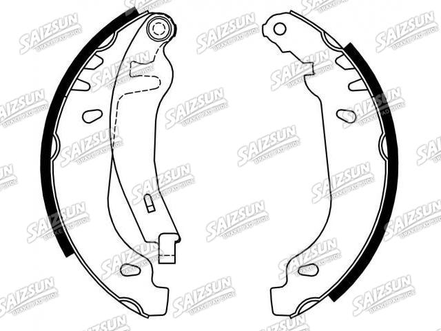 Zapata de freno Brake Shoe Set:4241.G3