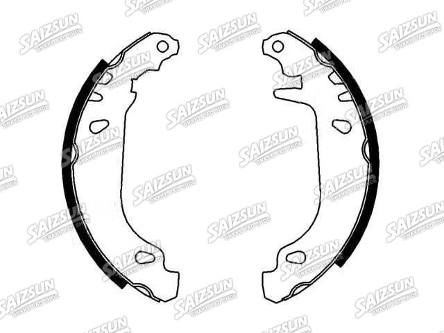 Zapata de freno Brake Shoe Set:77 01 204 613
