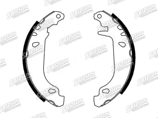 Zapata de freno Brake Shoe Set:77 01 203 862