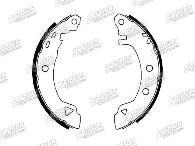 Zapata de freno Brake Shoe Set:77 01 203 064