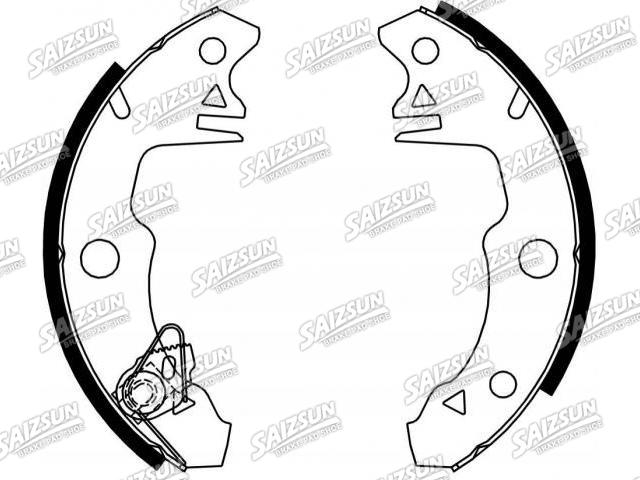 Zapata de freno Brake Shoe Set:4241.99