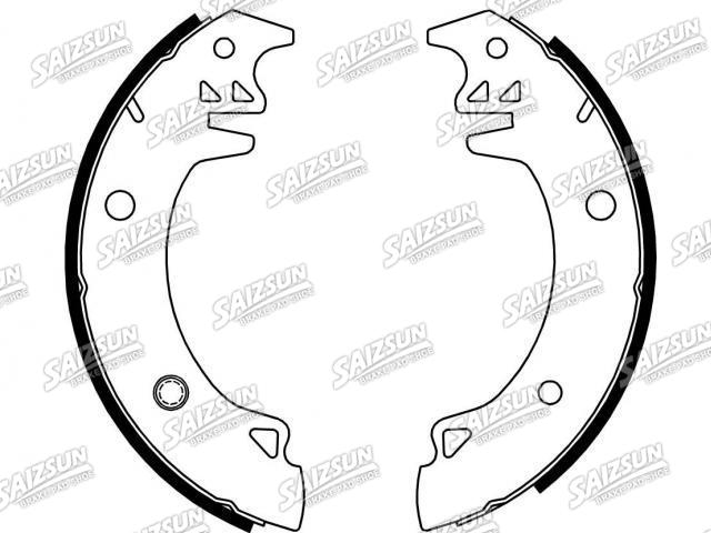 Zapata de freno Brake Shoe Set:77 01 202 904